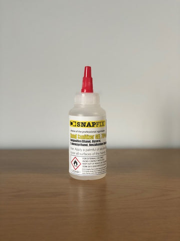 Snapfix 125ml Twist Top Hand Sanitising Gel 70% Alcohol **IN STOCK**