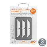 Slice replacement blades rounded tip 17896 Pack 3