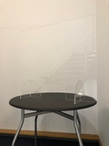 Protection Screen Clear Acrylic 3mm with Aperture  700mm x 600mm **IN STOCK**