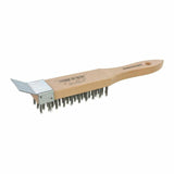 Crimped Steel Wire Brush & Scraper