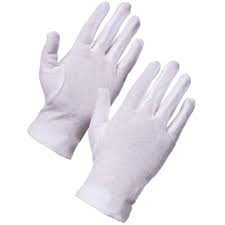 Cotton Gloves Lint Free Size Large Single Pair