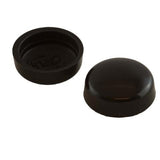Snapcaps Screw Covers & Flat Bottom Washers Black 6/8 Gloss - Pack of 25