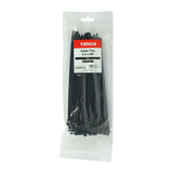 Cable Tie Black 100 PCS 3.6 x 200