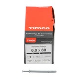 Nylon Hammer Fixing - PZ - Zinc 6.0 x 80