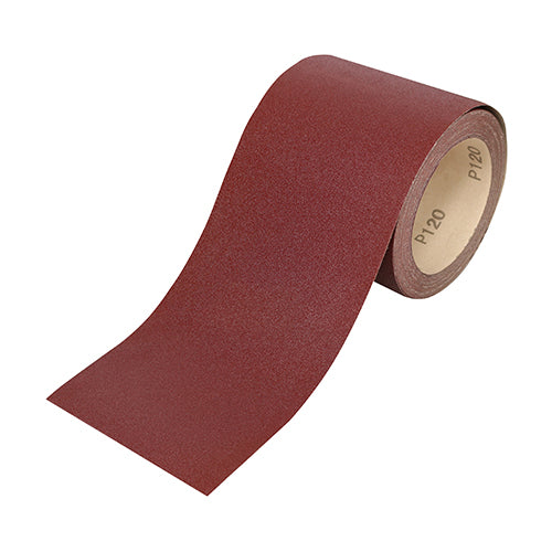Sandpaper Roll - 60 Grit - Red 115mm x Snapfix