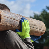 Warm Grip Gloves - Crinkle Latex Coated Polyester Medium
