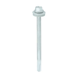 Metal Construction Heavy Section Screws - Hex - EPDM Washer - Self-Drilling 5.5 x 80 Pack 100