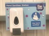 Dispensing Wall Station Including 5 litres 80% Hand Sanitiser